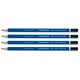 Staedtler Mars Ergosoft Pencil with Triangular Barrel HB 2mm Lead Blue Barrel Ref 150HBTR [Pack 12]