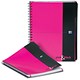 Oxford Pink and Black Project Book Wirebound Polypropylene Ruled 200 Pages 90gsm A5 Ref K7008