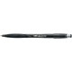 Bic Atlantis Ball Pen Cushion Grip Broad 1.2mm Tip 0.8mm Line Black Ref 837386 [Pack 12]