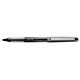 Uni-ball UB187 Vision Rollerball Pen Needle Point 0.7mm Tip 0.5mm Line Black Ref 9000980 [Pack 12]