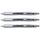 Uni-ball UBN178 Vision Rollerball Pen Retractable Medium 0.6mm Tip 0.4mm Line Blue Ref 9007081 [Pack 12]