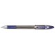 Pilot G-310 Gel Rollerball Pen Refillable Rubber Grip 1.0mm Tip 0.6mm Line Blue Ref 057101203 [Pack 12]