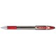Pilot G-310 Gel Rollerball Pen Refillable Rubber Grip 1.0mm Tip 0.6mm Line Red Ref 057101202 [Pack 12]