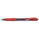 Pilot G210 Gel Rollerball Pen Refillable Medium 1.0mm Tip 0.6mm Line Red Ref 043101202 [Pack 12]