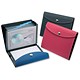ReBorn Pad Portfolio Robust Polypropylene 3-ply Recycled with 40-page Index Notepad A4 Rose Ref 15256