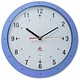 Alba Easytime Wall Clock Quartz with Plastic Lens and Case Diameter 320mm Lilac Ref HORMURL