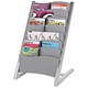Fast Paper Literature Display Contoured Adjustable 14 x A4 to 7 x A3 Pockets W585xD560xH950mm Ref 2860.35