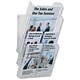 Durable Combiboxx Literature Holder 1 x A4 and 4 x One-third A4 Ref 8613/19