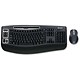 Microsoft 5000 Wireless Desktop Ultra-thin Keyboard and High-definition Optical Mouse Black Ref 69C-00006