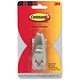 Command Metal Hook with Command Adhesive Medium Nickel Finish Ref FC12-BN