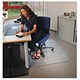Cleartex Chair Mat PVC for Medium Pile 3mm Carpet 1210x1520mm Ref 1115230EV