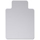 Cleartex Chair Mat PVC with Lip for Deep Pile 4mm Carpet 1150x1340mm 11341540LV