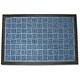 Doortex Door Mat All-weather Polypropylene on Rubber 300gsm 600x900mm Blue Ref 46090AWDBL