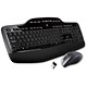 Logitech MX3200 Cordless Desktop USB Keyboard with Media Controls and Optical Mouse Black Ref 967688-0120