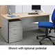 Adroit Sintra Uno 1600 Desk Rectangular W1600xD800xH725mm Maple