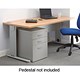 Adroit Sintra Cinco 1200 Desk Rectangular W1200xD800xH725mm Beech