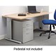 Adroit Sintra Cinco 1200 Desk Rectangular W1200xD800xH725mm Maple