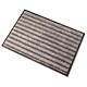 Doortex Dust Control Mat Double-action Cotton and Polypropylene 600x900mm Black Grey Ref MM6090BKLG