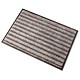 Doortex Dust Control Mat Double-action Cotton and Polypropylene 1200x1800mm Black Grey Ref MM120180BKLG