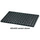 Doortex Octo Door Mat Indoor and Outdoor Rubber 1000x1500mm Ref 41015220CBK