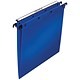 L Oblique Suspension File Polypropylene Vertical for 100 Sheet V-Base Foolscap Blue Ref L380210 [Pack 25]