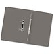 Guildhall Transfer Spring Files 315gsm Capacity 38mm Foolscap Grey Ref 348-GRY [Pack 50]
