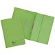 Guildhall Transfer Spring Files with Inside Pocket 315gsm 38mm Foolscap Green Ref 349-GRN [Pack 25]