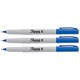 Sharpie Permanent Marker Ultra-fine Tip 0.4mm Line Blue Ref S0811190 [Wallet 12]