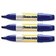 Sharpie Professional Maintenance Marker Super-permanent Chisel-tip Blue Ref S0810770 [Pack 12]