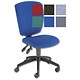 Sonix Matrix Operator Chair Permanent Contact High Back H540mm W500xD470xH470-540mm Blue