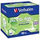 Verbatim CD-RW Rewritable Disk Cased 16x-24x Speed 80min 700Mb Ref 43192 [Pack 10]