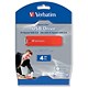 Verbatim Store n Go USB Drive with Security Software Read 13MB/s Write 6MB/s 4GB Ref 47188/47332