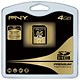 PNY Technologies SD Media Memory Card High Capacity 4GB Ref P-SD4GBHC-BX
