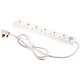 Belkin E-Series Power Surge Strip with Spike Protection 6-Way 3m Ref F9E600uk3m