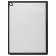 Durable Sherpa Display Panel PLUS Clear Opens with Flexible Frame A4 Black Ref 5590/01 [Pack 10]