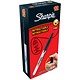 Sharpie Permanent Marker Pen Retractable with Seal Bullet Tip 1.0mm Line Black Ref S0810840 [Pack 12]