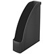 Leitz PLUS Magazine File Extra Capacity with Adjustable Spine Label Holder A4 Black Ref 24760095
