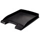 Leitz Plus Letter Tray Slim Polystyrene with 2 Label Positions Black Ref 52370095