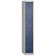 Bisley Locker Deep Steel 6-Door W305xD457xH1802mm Goose Grey/Blue Ref CLK186-7339