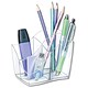 CEP Isis Desktop Organiser Robust Elegant Moulded Polystyrene Crystal Ref 2136111