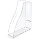 CEP Isis Magazine File with Finger Grip Robust Elegant Moulded Polystyrene Crystal Ref 2136911
