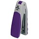 Rexel Centor Half Strip Stapler Vertical 65mm Throat 26/6 24/6 Capacity 20 Sheets Purple Ref 2101014