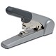 Leitz 5552 Flat Clinch Stapler Spring-loaded with Window 25/10 Capacity 60 Sheets Silver Ref 55520084