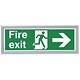 Stewart Superior Frame Aluminium with Fixings to fit Sign 450x150mm Ref 450150