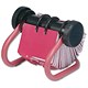Rolodex Classic 400 Rotary Business Card Index with 200 Sleeves and A-Z Index Tabs Pink Ref S0801770