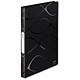 Leitz Vivanto Ring Binder Polypropylene Back Cover CD Pocket 20mm 2-Ring A4 Black Ref 45380095 [Pack 10]