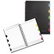 Snopake Eligo Notebook Polypropylene Wirebound Index 5-part Colour-coded 80gsm 100 Pages A4 Ref 1506