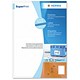 HERMA SuperPrint Labels Chlorine-free Solvent-free 1 per Sheet 210x297mm White Ref 5065 [25 Labels]