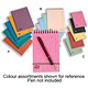Europa Midi Notepad Twin Wire Headbound 100 Pages 80gsm 150x102mm Assorted B Ref 4936 [Pack 10]