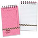 Europa Minor Notepad Wirebound Elasticated Ruled 80gsm 120 Pages 127x76mm Pink Ref 3011 [Pack 10]